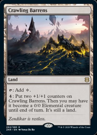 Crawling Barrens | Zendikar Rising