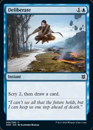 Deliberate | Zendikar Rising