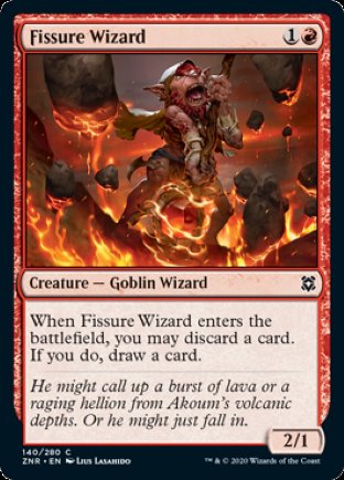 Fissure Wizard | Zendikar Rising