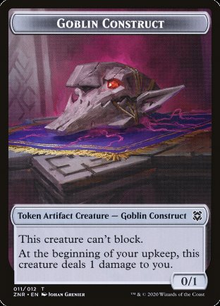 Goblin Construct token | Zendikar Rising