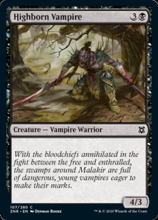 Highborn Vampire | Zendikar Rising