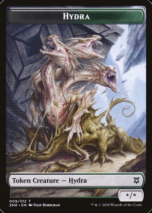 Hydra token | Zendikar Rising