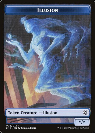 Illusion token | Zendikar Rising