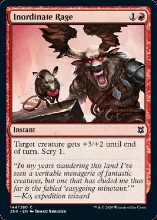 Inordinate Rage | Zendikar Rising