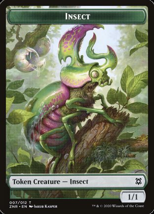 Insect token | Zendikar Rising