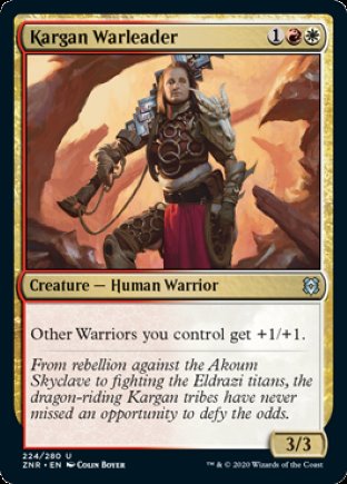 Kargan Warleader | Zendikar Rising