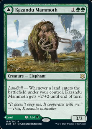 Kazandu Mammoth | Zendikar Rising
