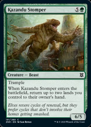 Kazandu Stomper | Zendikar Rising