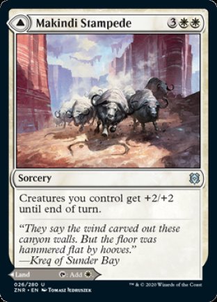 Makindi Stampede | Zendikar Rising