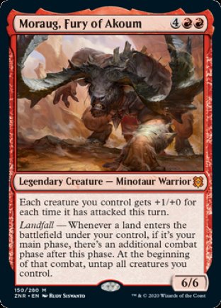 Moraug, Fury of Akoum | Zendikar Rising