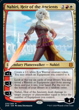 Nahiri, Heir of the Ancients | Zendikar Rising