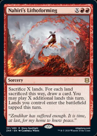 Nahiri’s Lithoforming | Zendikar Rising