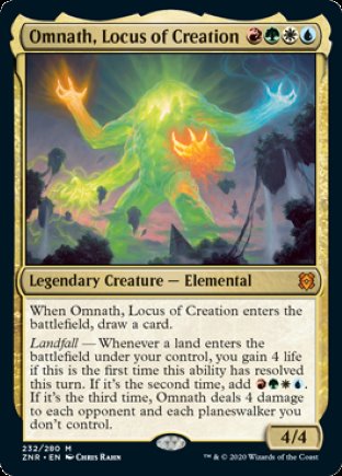 Omnath, Locus of Creation | Zendikar Rising