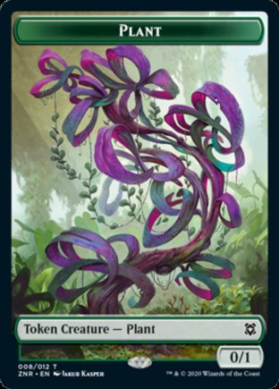 Plant token | Zendikar Rising