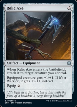 Relic Axe | Zendikar Rising