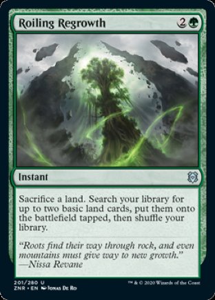 Roiling Regrowth | Zendikar Rising