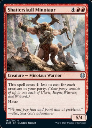 Shatterskull Minotaur | Zendikar Rising