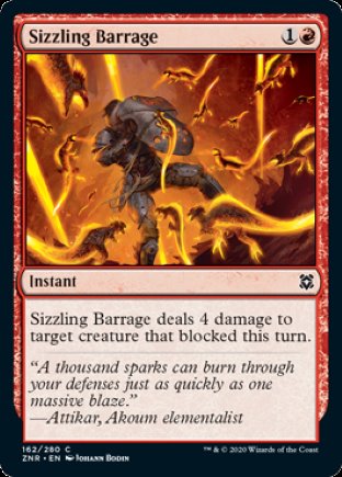 Sizzling Barrage | Zendikar Rising