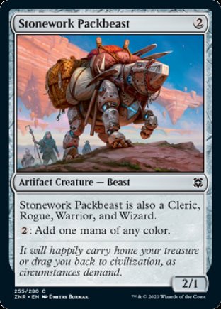 Stonework Packbeast | Zendikar Rising