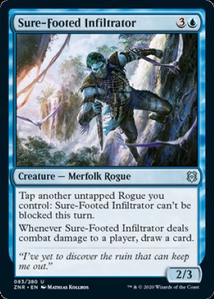 Sure-Footed Infiltrator | Zendikar Rising