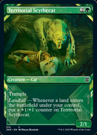 Territorial Scythecat | Zendikar Rising