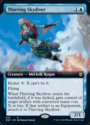 Thieving Skydiver | Zendikar Rising