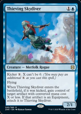 Thieving Skydiver | Zendikar Rising