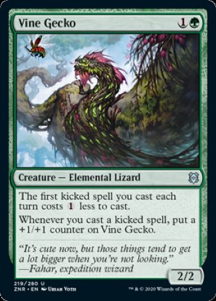 Vine Gecko | Zendikar Rising