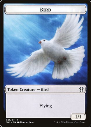 Bird token | Zendikar Rising Commander