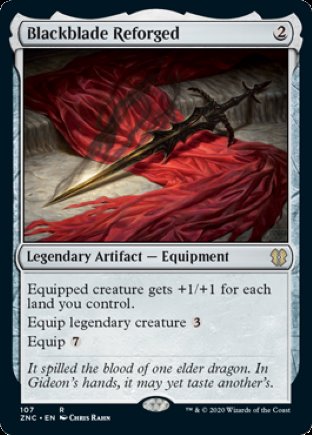 Blackblade Reforged | Zendikar Rising Commander