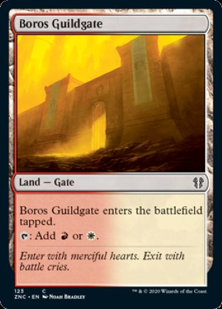 Boros Guildgate | Zendikar Rising Commander