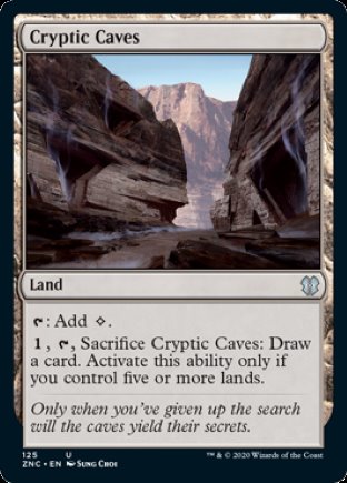 Cryptic Caves | Zendikar Rising Commander