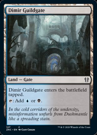 Dimir Guildgate | Zendikar Rising Commander