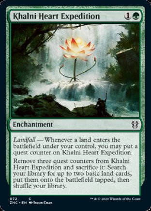 Khalni Heart Expedition | Zendikar Rising Commander