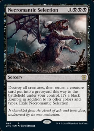 Necromantic Selection | Zendikar Rising Commander