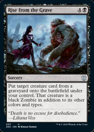 Rise from the Grave | Zendikar Rising Commander