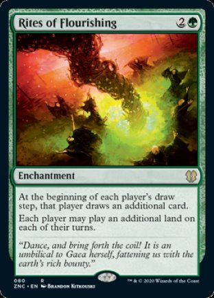 Rites of Flourishing | Zendikar Rising Commander