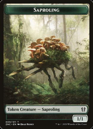 Saproling token | Zendikar Rising Commander