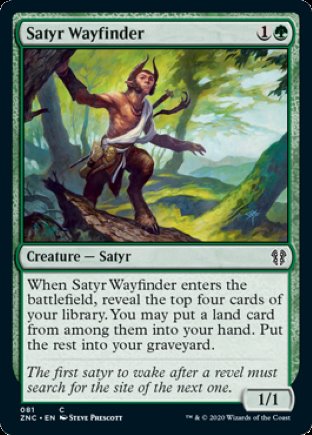 Satyr Wayfinder | Zendikar Rising Commander