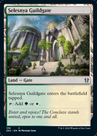 Selesnya Guildgate | Zendikar Rising Commander