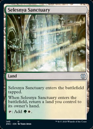 Selesnya Sanctuary | Zendikar Rising Commander