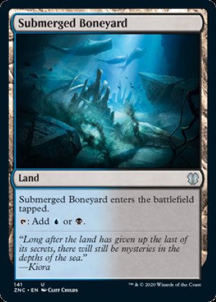 Submerged Boneyard | Zendikar Rising Commander