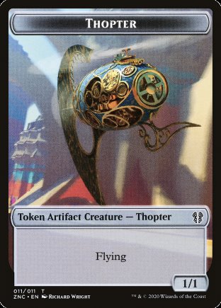 Thopter token | Zendikar Rising Commander