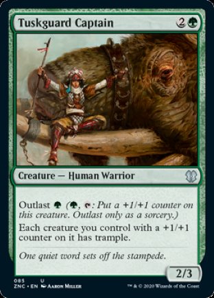 Tuskguard Captain | Zendikar Rising Commander