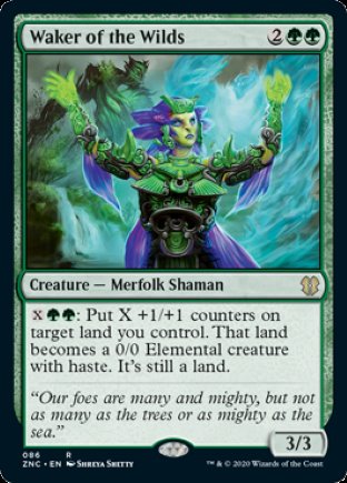 Waker of the Wilds | Zendikar Rising Commander