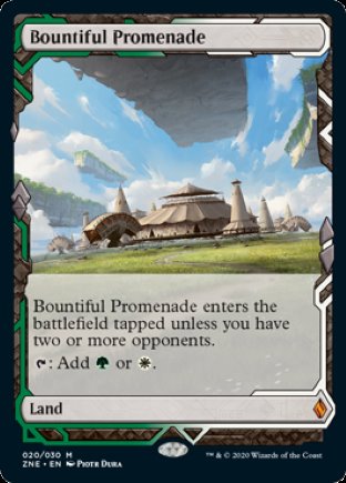 Bountiful Promenade | Zendikar Rising Expeditions