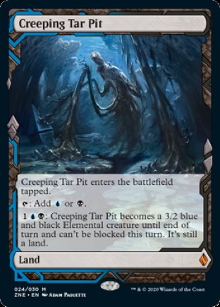 Creeping Tar Pit | Zendikar Rising Expeditions