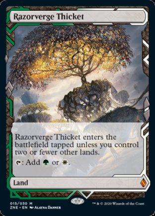 Razorverge Thicket | Zendikar Rising Expeditions