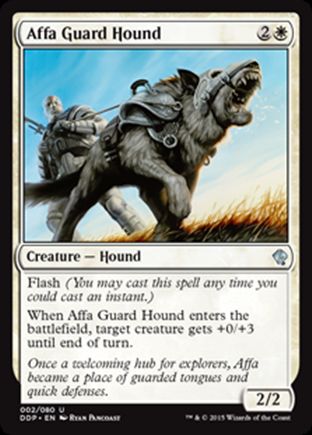 Affa Guard Hound | Zendikar vs Eldrazi