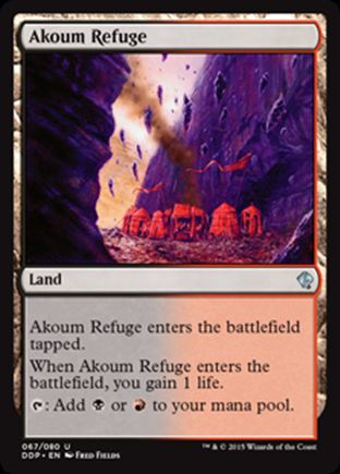 Akoum Refuge | Zendikar vs Eldrazi